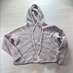 Quince Cashmere Hoodie Women’s Small Tan Hooded Sweater